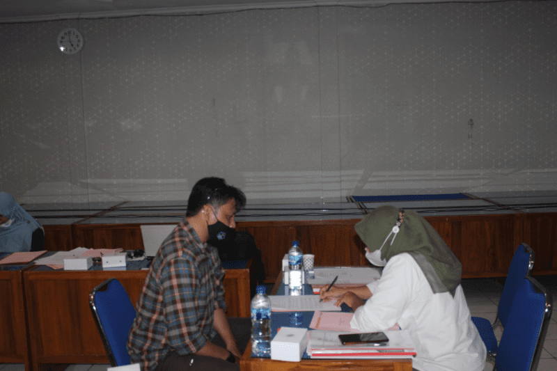 Proses Pelaksanaan Uji Kompetensi Wartawan Unitomo Surabaya